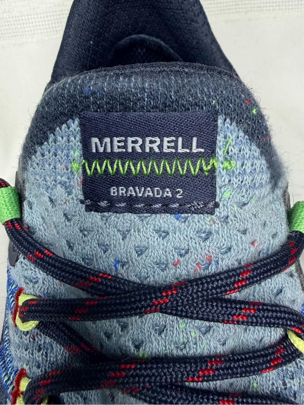 Merrell Bravada 2 Women’s Trail Hiking Sneakers Gray Blue Size 6 J135576 - Picture 3 of 13